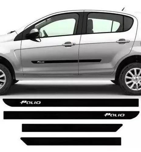 Friso Lateral Porta Palio Nome Gravado 2012 A 2014 Preto