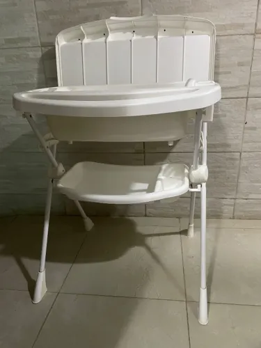 Banheira com trocador