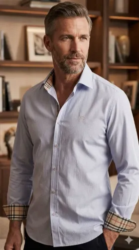 BURBERRY LONDON CAMISA COTTON 18/44