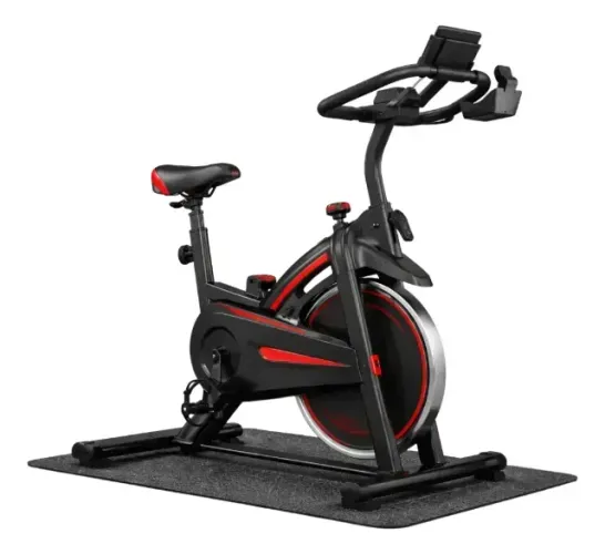 Bicicleta Ergométrica Spinning Mzy Inércia Vermelha 150kg