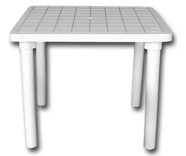 Mesa desmontável branca