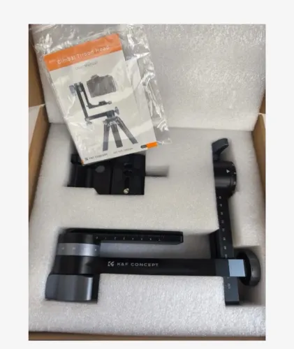 Cabeça de Tripé Profissional Gimbal K&F Concept modelo pendular em liga de alumínio