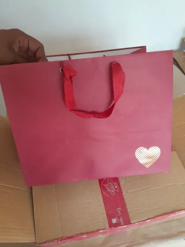 20 sacolas decorativas coração 