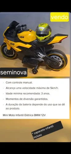 MOTO BMW INFANTIL