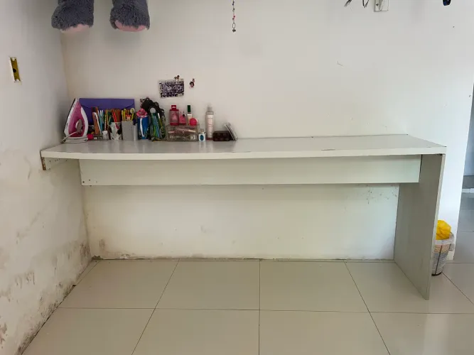 escrivaninha MDF branco