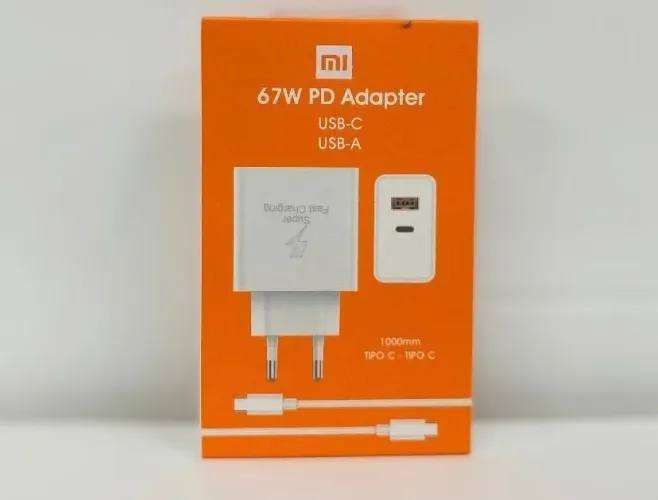 Carregador xiome 67w Tipo C