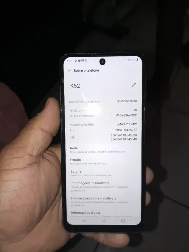 Celular LG K52
