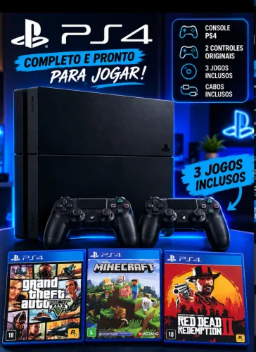 Vendo PS4 completo