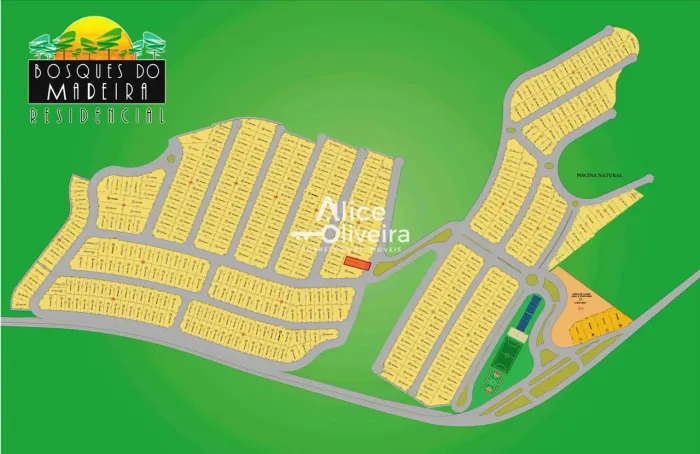 Terreno/Lote de 601,23m² no Condomínio Bosques do Madeira à Venda por R$ 250.000