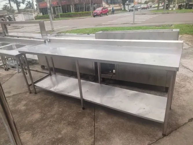 Bancada inox 304