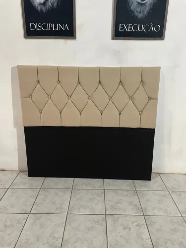 Cabeceira estrutura 100% eucalipto direto de fábrica 