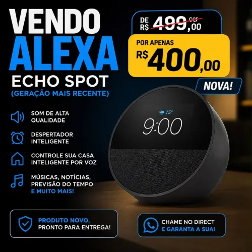 Alexa última geração do relógio