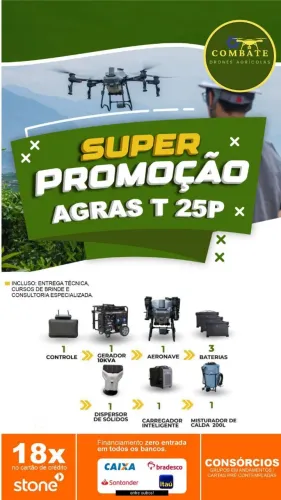 KIT T25P COMPLETO AGRAS DJI AGRICULTURE