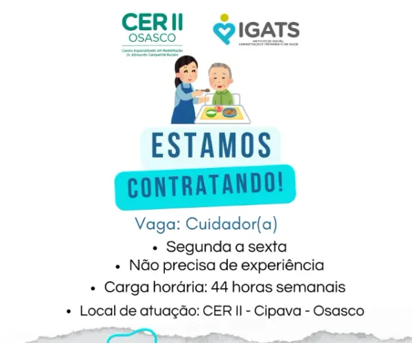 CUIDADOR de PCDs periodo integral