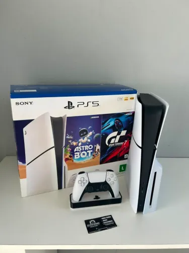 Playstation 5 Slim 1Tb Mídia Física e Digital + GARANTIA (Aceito Cartão)