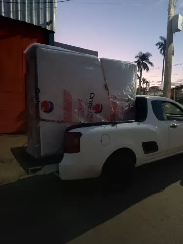 Cama box casal super confortável resistente madeira reforçada eucalipto
