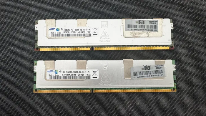 Memória Samsung PC3 10600R 8Gb