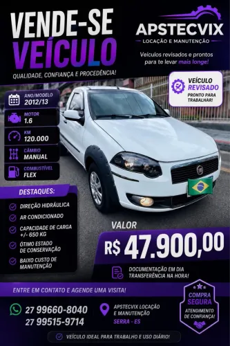 Fiat Strada Trekking 1.6 16V Flex CS 2013