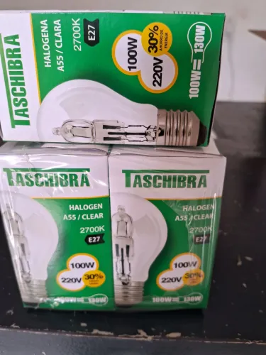 Lâmpadas halogen novas 130reas