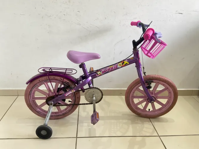 Bicicleta Infantil aro 16 da Minnie