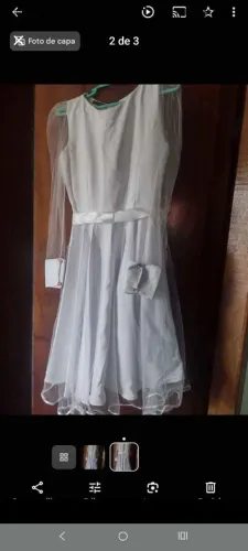 Vestido festa branco