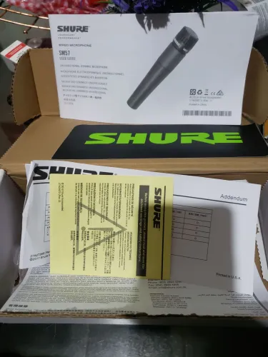 SHURE SM57-LC MICROFONE 