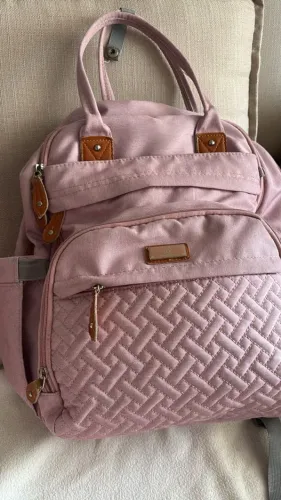 mochila bebê rosa babbleroo