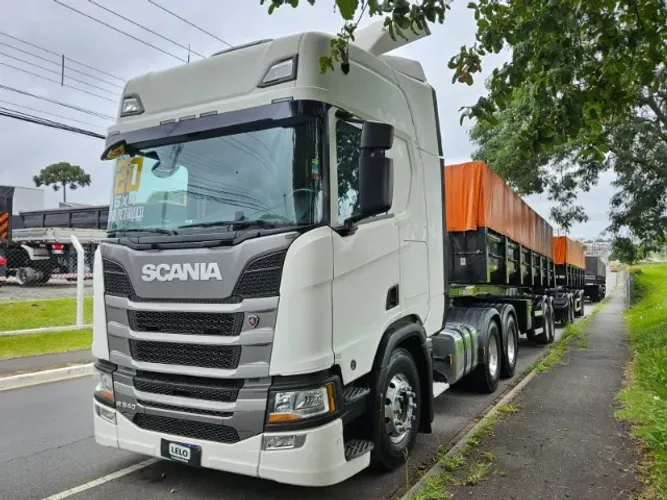 Scania R 540 6x4 bug Leve Mola Ano 20 Euro 5 Rodocaçamba NOMA  Titanium Ano 2019 S/Pneus 