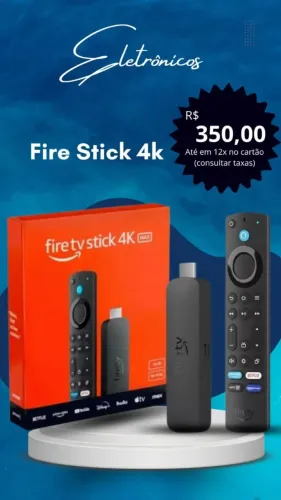 FireStick 4k Amazon Lacrado