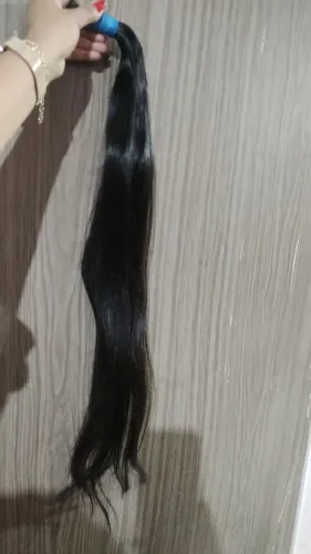Cabelo Humano Vietnamita Semi Limpo - 70 cm (Lindo e Hidratado)