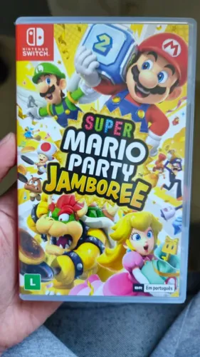Super Mario Party Jamboree - Nintendo Switch - Mídia Física - Excelente Estado