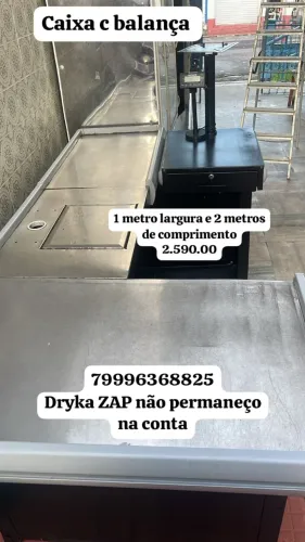 caixa chek-out cpm balança