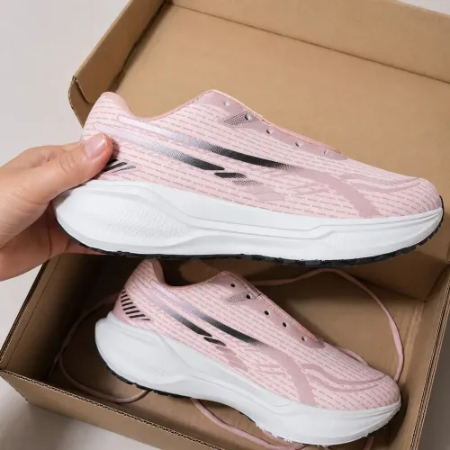 Tênis Unissex Design Premium Rosa Academia e Caminhada