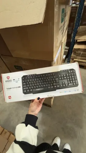 Lote de Teclados Abnt2 Com e Sem Fio C3tech USB - NO ESTADO