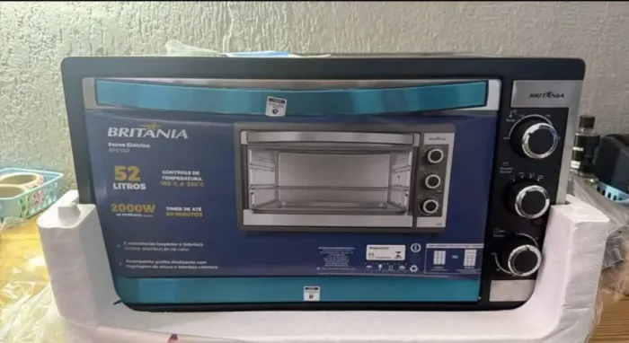forno elétrico Britânia (avaria)