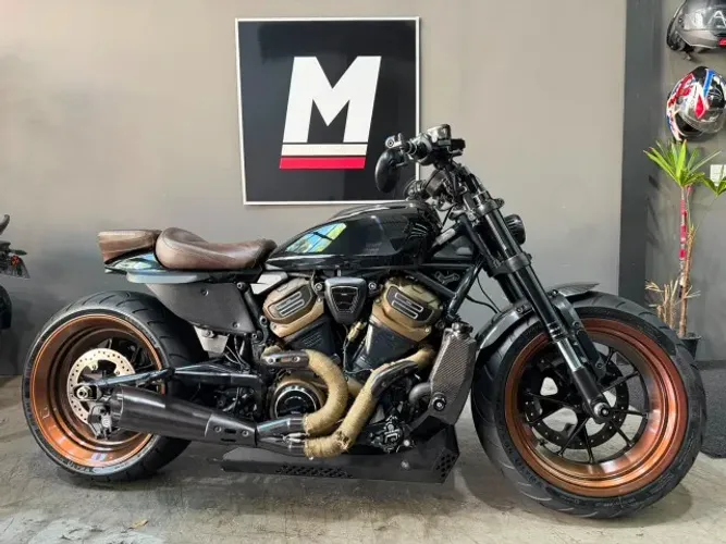 HARLEY-DAVIDSON SPORTSTER S 1250 2023 - Customização SHIBUYA GARAGE - Baixa km - Zerada