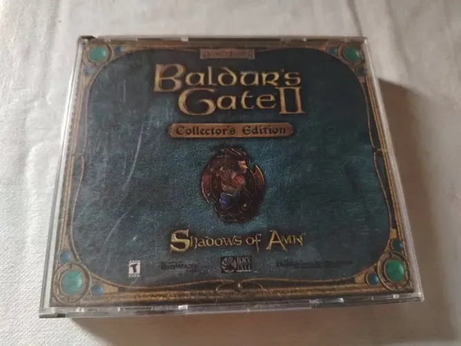 Baldur's Gate II: Shadows of Amn (Collector's Edition) - Box 4 Cd-ROM Importado 2000