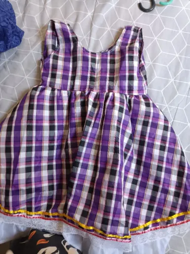 Vestido junino 1,2 anos 