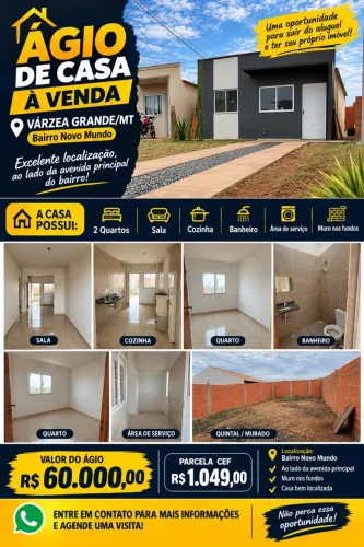 Ágio 60 mil bairro novo mundo VG