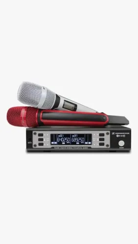 microfone Senheiser duplo