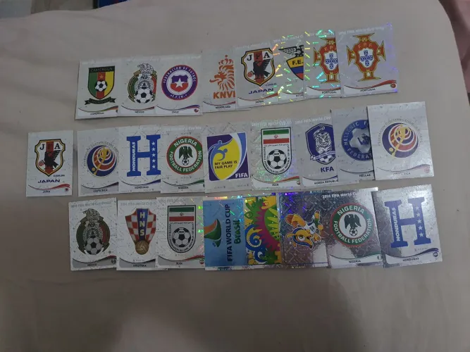 Figurinhas copa 2014