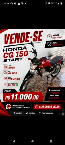 Moto Cg start 150 Top