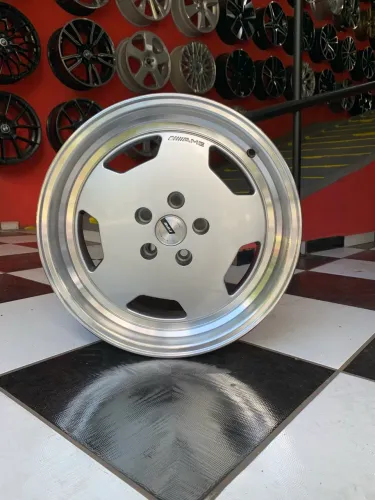 Roda Mercedes AMG Monobloco Aro 17 5x112 Raw