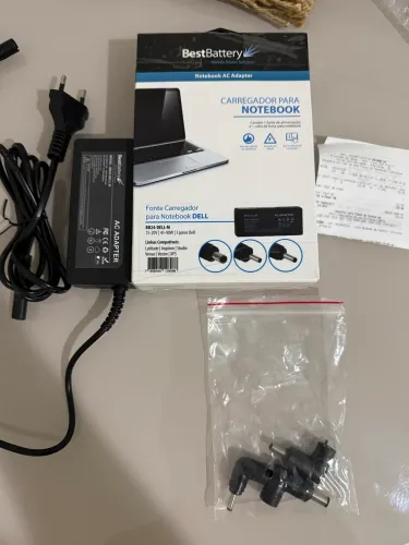 Fonte de Carregador p/ Notebook (Dell, Inspiron, Latitude, Vostro, XPS, G Series)