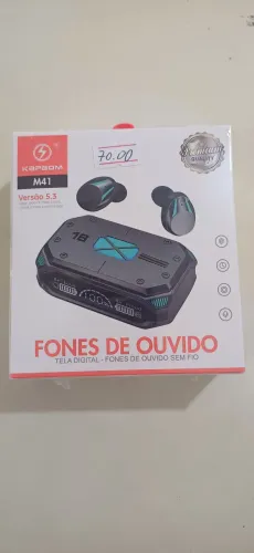 Fone de Ouvidos Bluetooth Kapbom M41