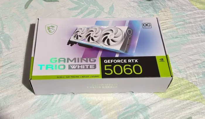 Rtx 5060 8G Msi Gaming Trio White