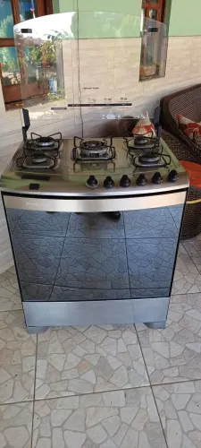 Fogao brastemp 5 bocas inox espelhado