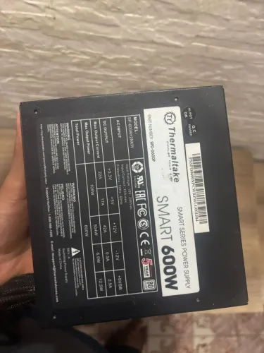 Fonte 600w 80 plus white