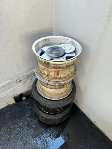 Rodas Borbet taludas Aro 15 talas 8,25 e 8,5 