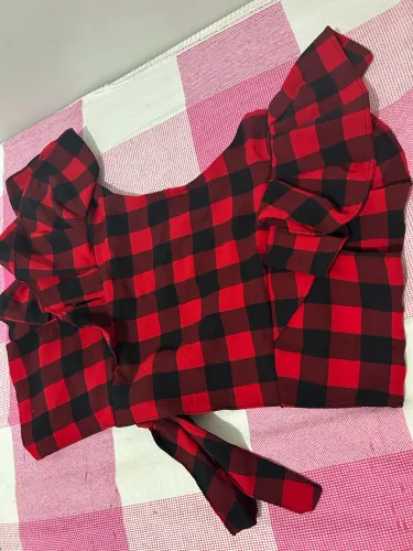 Vendo blusa quadriculada feminina de festa junina